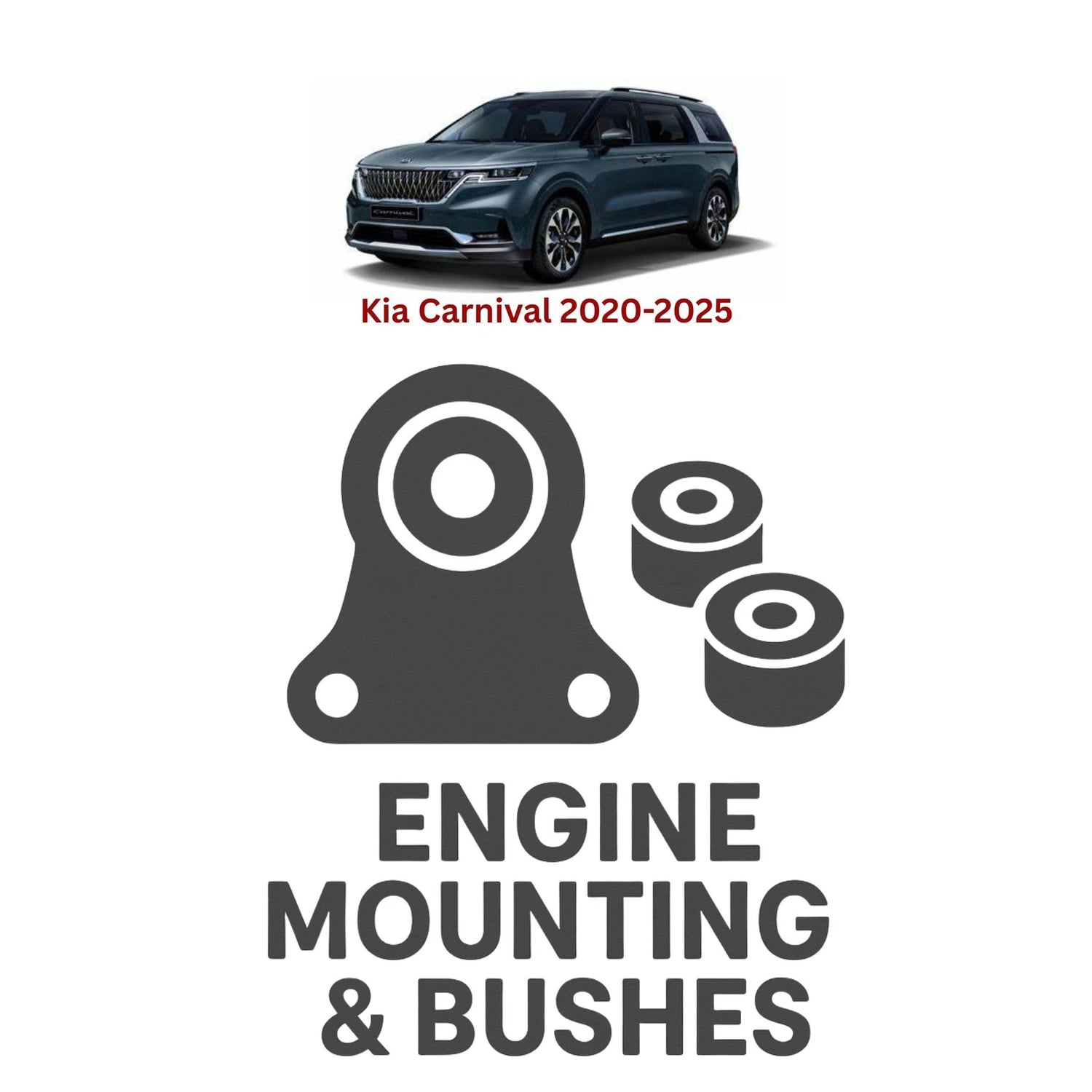 Original Kia Carnival 2020–2025 Suspension Bushes & Engine Mounting – in Pakistan