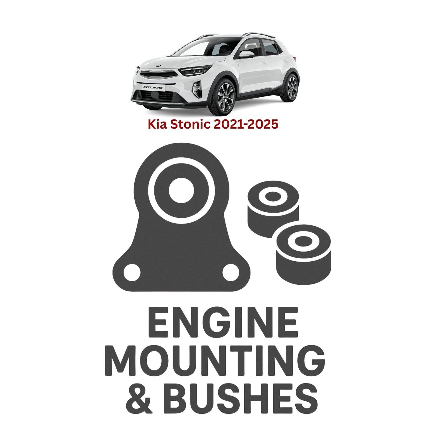 Original Kia Stonic 2021–2025 Suspension Bushes & Engine Mounting – in Pakistan