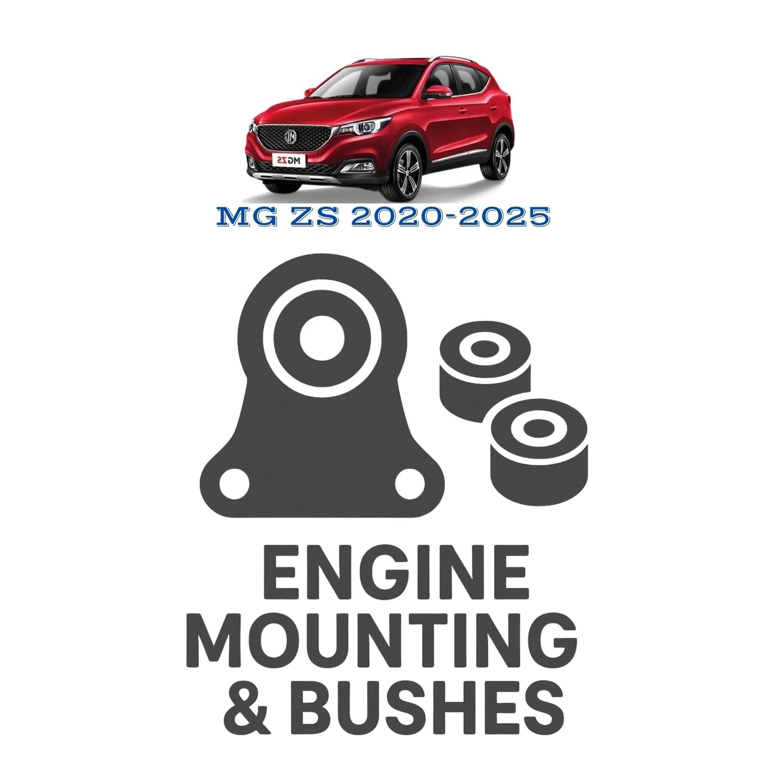 Original MG ZS 2020–2025 Suspension Bushes & Engine Mounting – in Pakistan