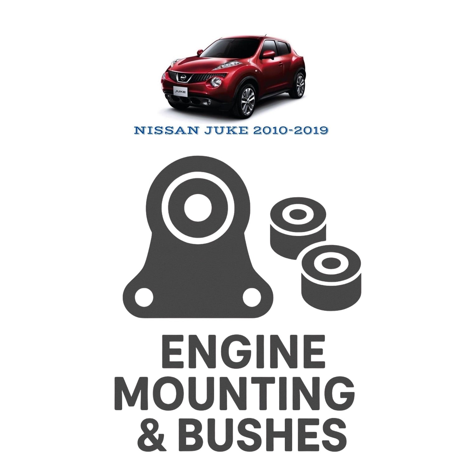 Original NISSAN JUKE 2010–2019 Suspension Bushes & Engine Mounting – in Pakistan