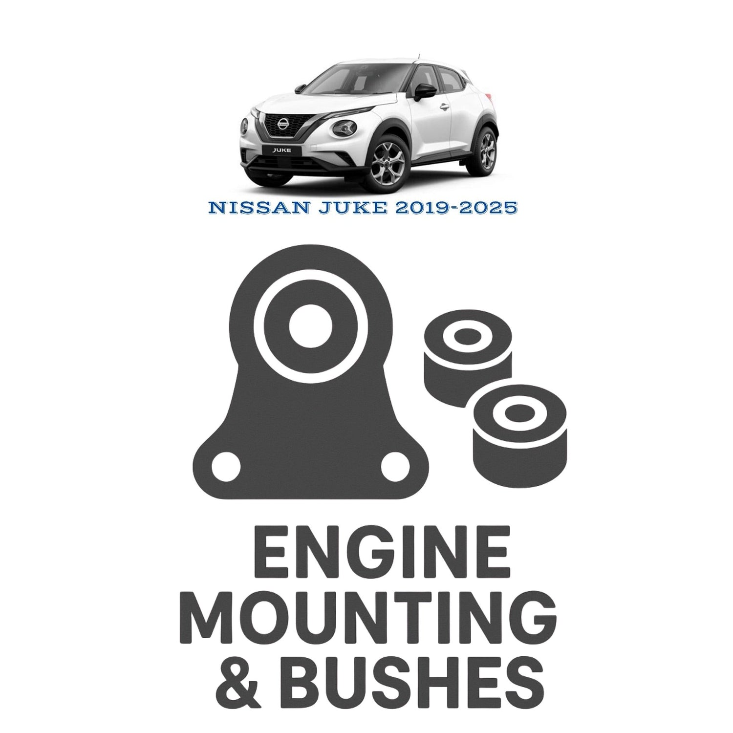 Original NISSAN JUKE 2019–2025 Suspension Bushes & Engine Mounting – in Pakistan