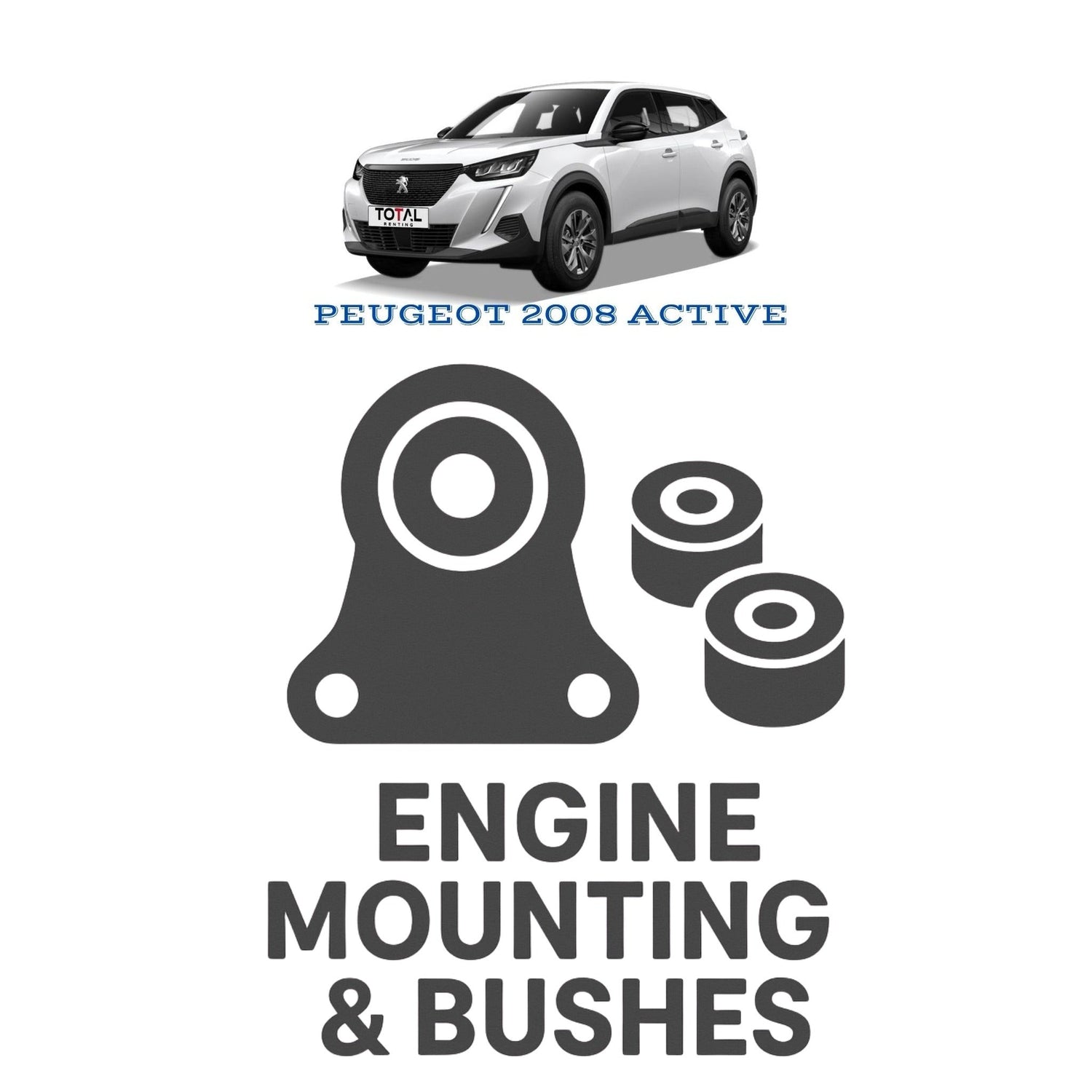 Original PEUGEOT ACTIVE 2008 Suspension Bushes & Engine Mounting – in Pakistan