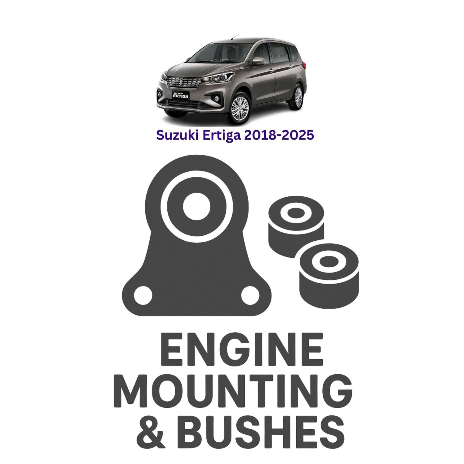 Original Suzuki Ertiga 2018–2025 Suspension Bushes & Engine Mounting – in Pakistan