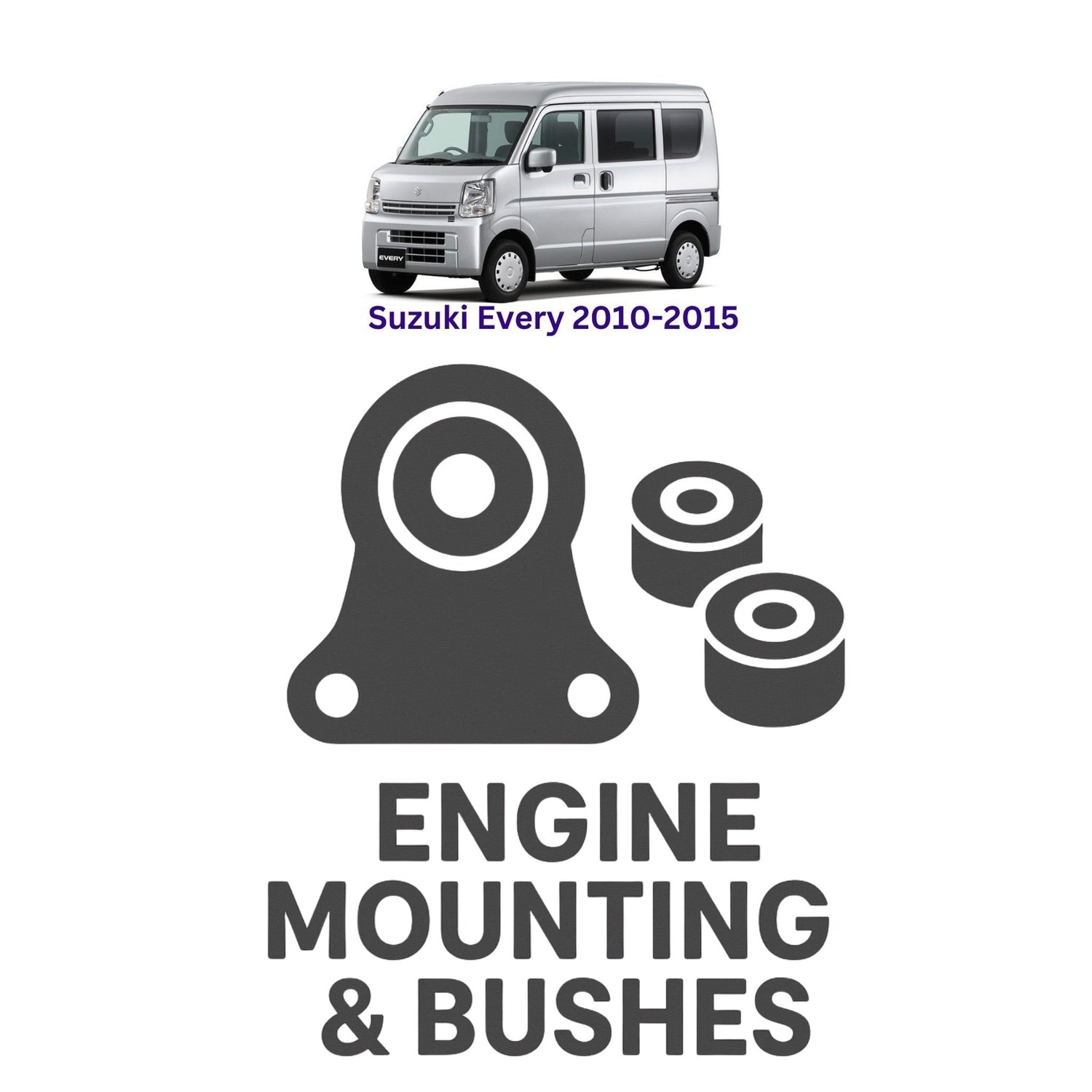 Original Suzuki Every 2010–2015 Suspension Bushes & Engine Mounting – in Pakistan