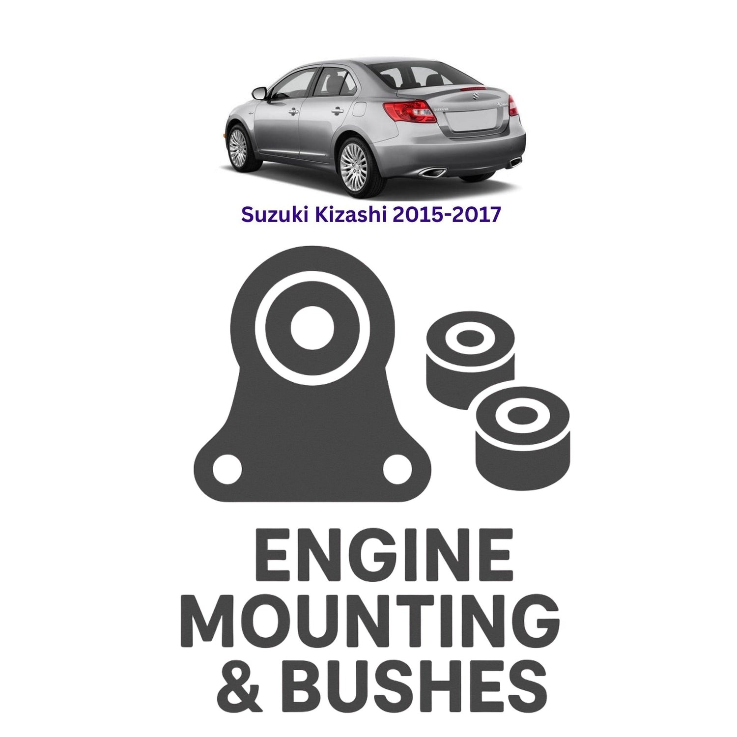 Original Suzuki Kizashi 2015–2017 Suspension Bushes & Engine Mounting – in Pakistan