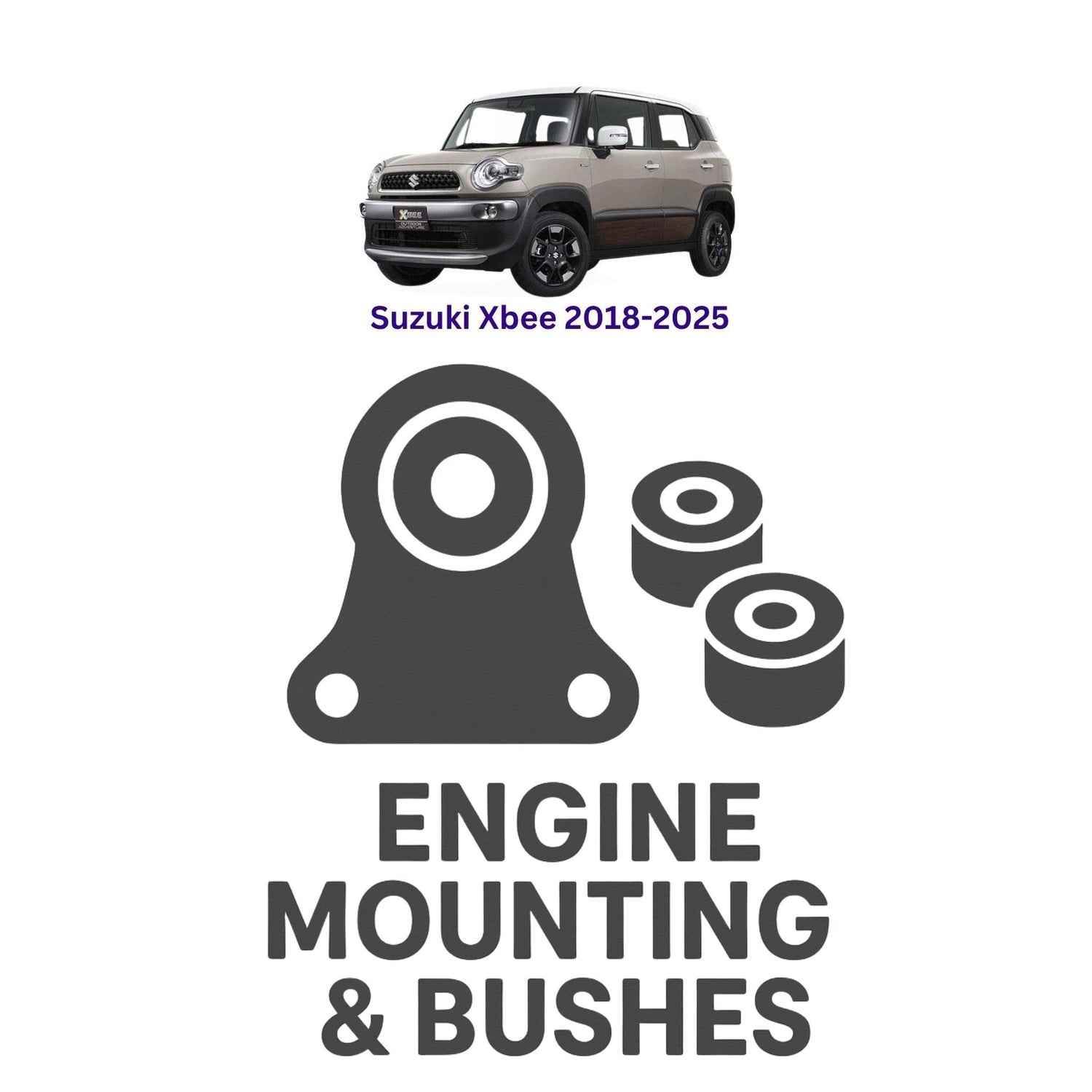 Original Suzuki Xbee 2018–2025 Suspension Bushes & Engine Mounting – in Pakistan