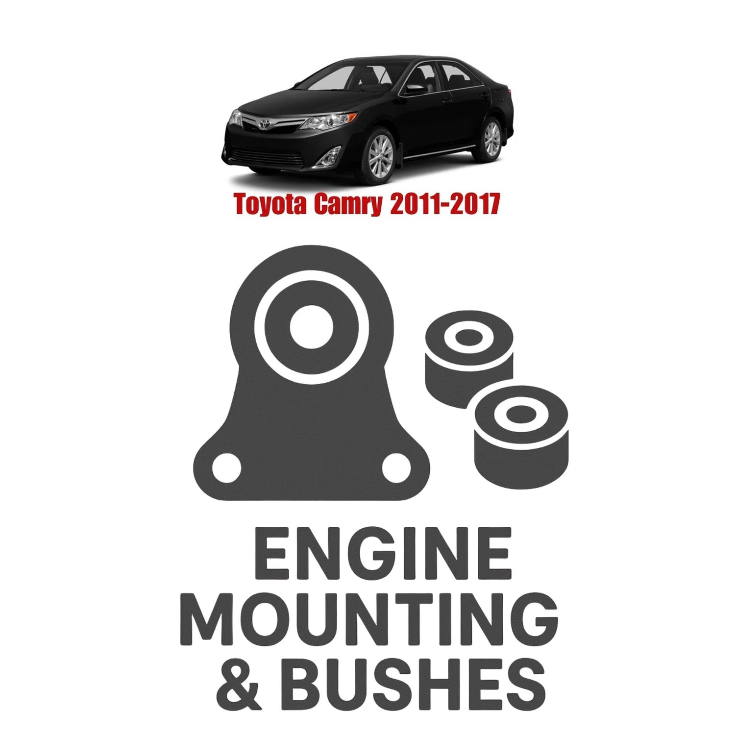 Original Toyota Camry 2011–2017 Suspension Bushes & Engine Mounting – in Pakistan