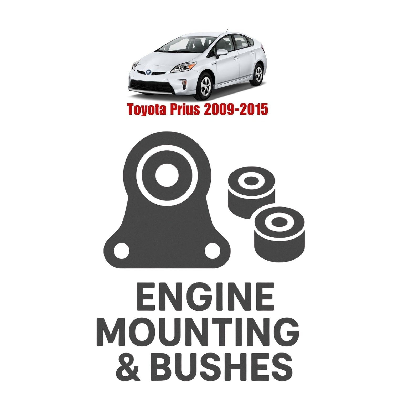 Original Toyota Prius 2009–2015 Suspension Bushes & Engine Mounting – in Pakistan