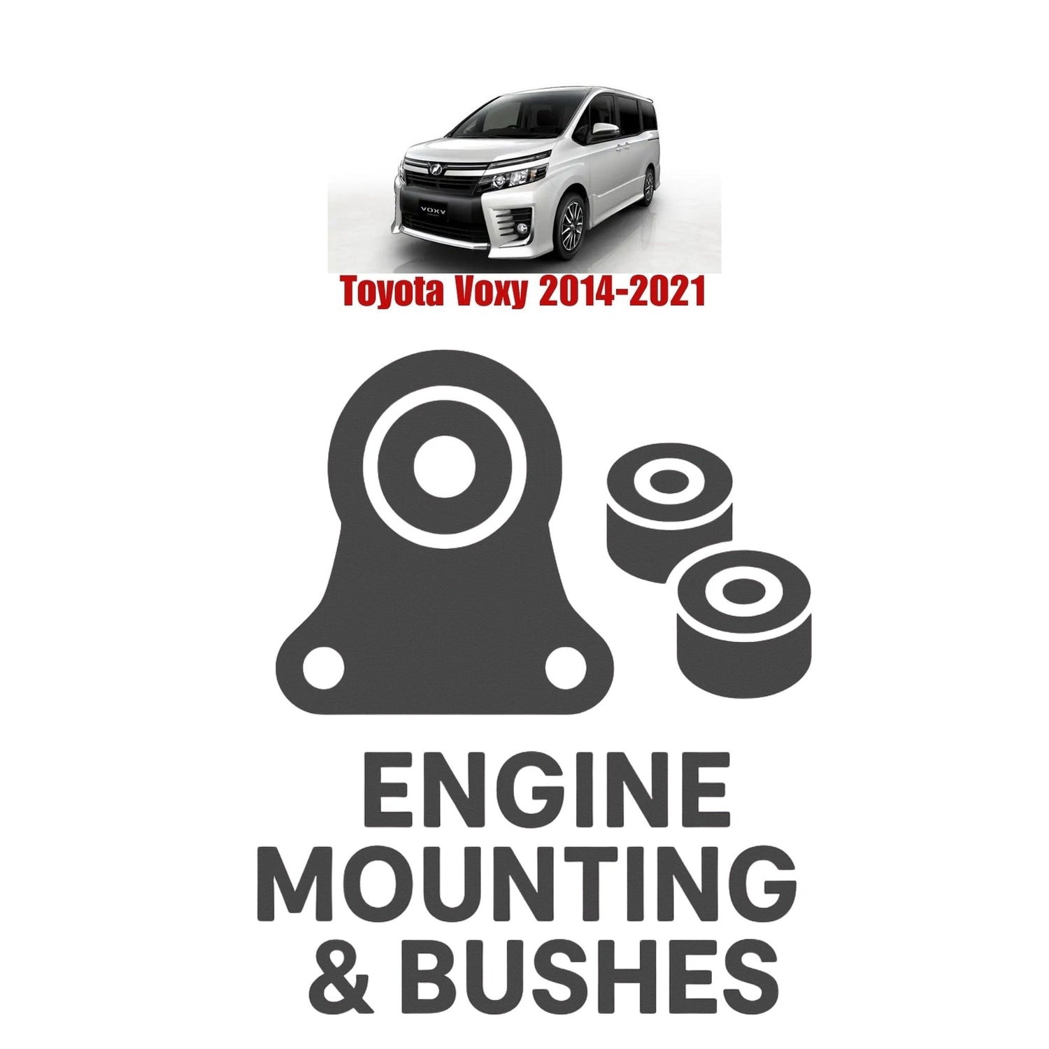 Original Toyota Voxy 2014–2021 Suspension Bushes & Engine Mounting – in Pakistan