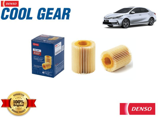 Denso Genuine Oil Filter - Paper Element - Cool Gear - Toyota Corolla Altis 1.6 2014-2019