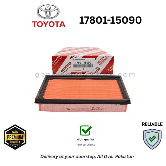 17801-15090 Air Filter Premium Quality in Pakistan, 100% Genuine, Reliable, Best Price, Cash on Delivery 
