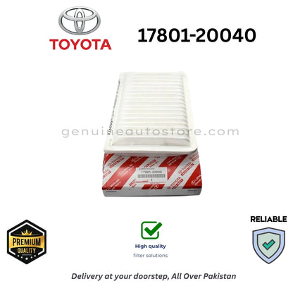   17801-20040 Air Filter Premium Quality in Pakistan, 100% Genuine, Reliable, Best Price, Cash on Delivery 