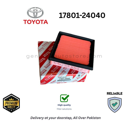 17801-24040 Air Filter Premium Quality in Pakistan, 100% Genuine, Reliable, Best Price, Cash on Delivery 
