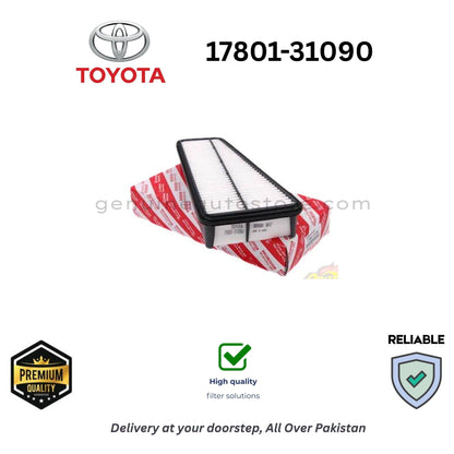 17801-31090 Air Filter Premium Quality in Pakistan, 100% Genuine, Reliable, Best Price, Cash on Delivery 