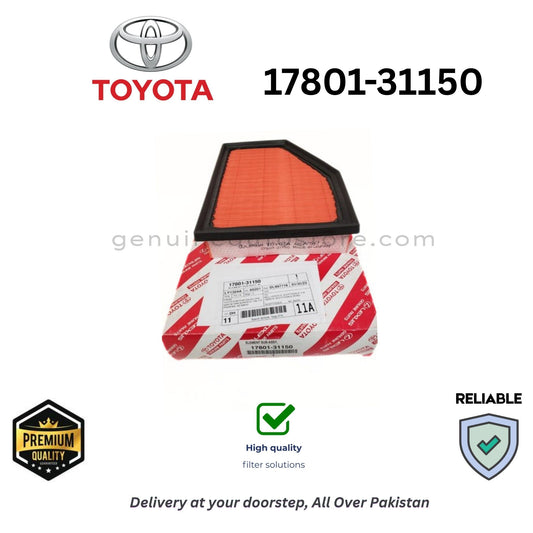 17801-31150  Air Filter Premium Quality in Pakistan, 100% Genuine, Reliable, Best Price, Cash on Delivery 