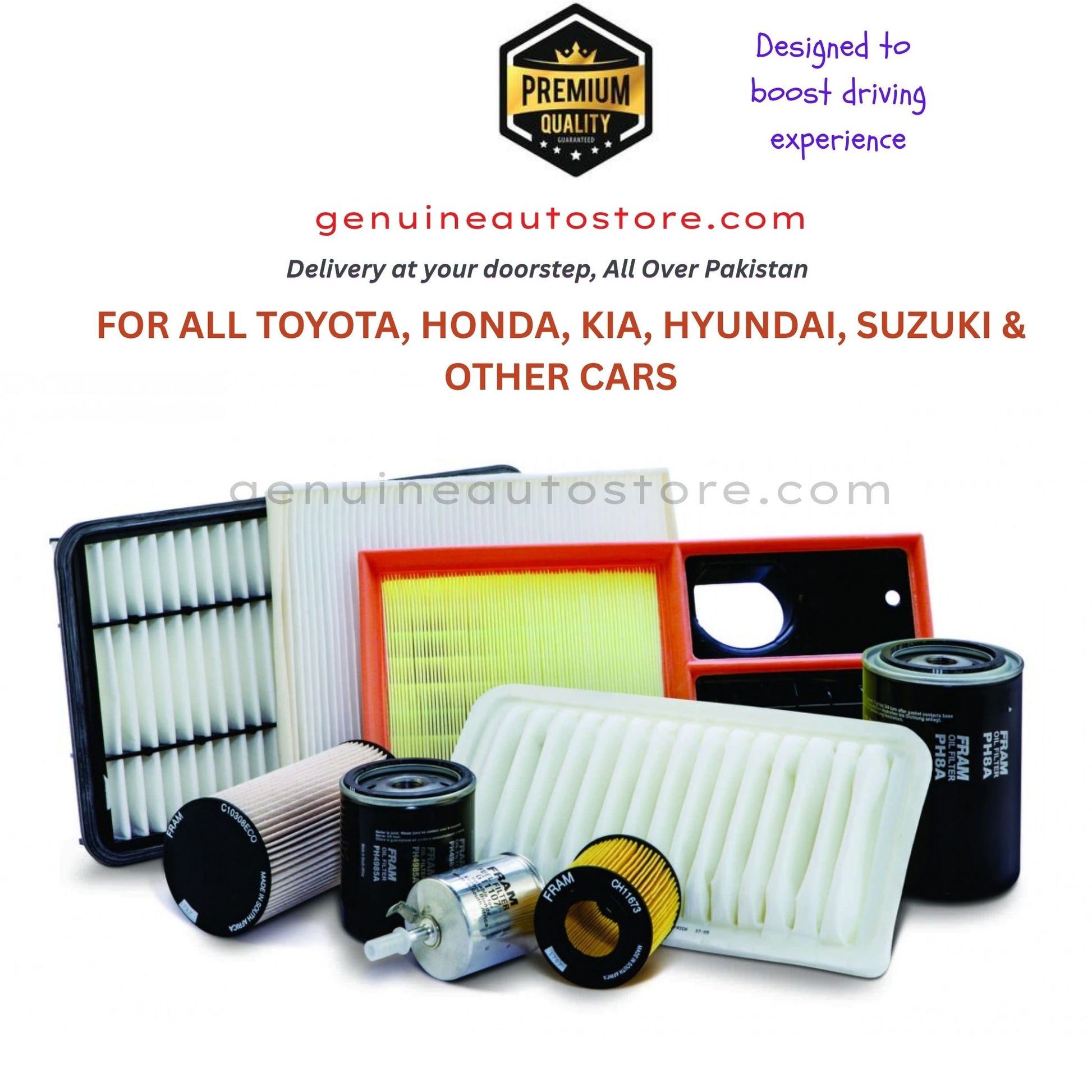 17801-31150  Air Filter Premium Quality in Pakistan, 100% Genuine, Reliable, Best Price, Cash on Delivery 