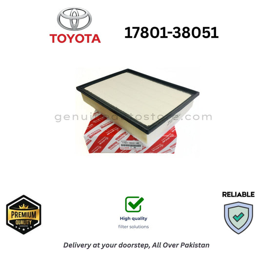17801-38051  Air Filter Premium Quality in Pakistan, 100% Genuine, Reliable, Best Price, Cash on Delivery 
