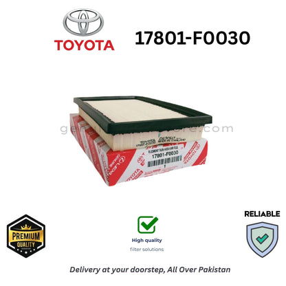 17801-F0030 Air Filter Premium Quality in Pakistan, 100% Genuine, Reliable, Best Price, Cash on Delivery 