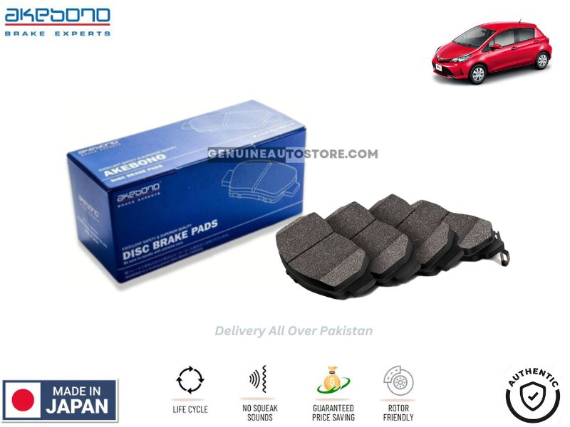 Toyota Vitz 2014-2017 - Front Brake Pads - Akebono