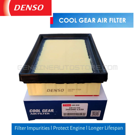 Denso Genuine Air Filter - Cool Gear 17801-21060 - Corolla Axio Hybrid 1500 cc 2013-2019