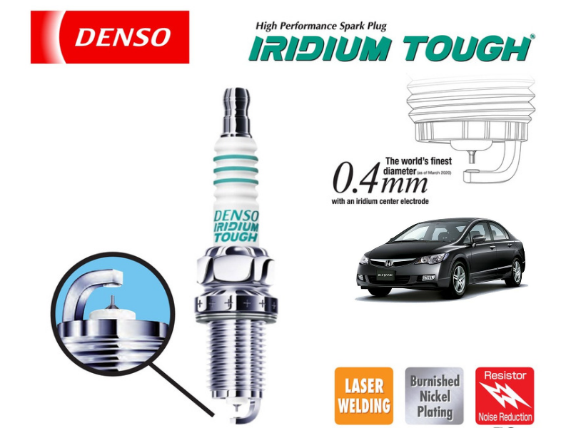 Honda Civic Reborn 2006-2012 Iridium Tough Spark Plug