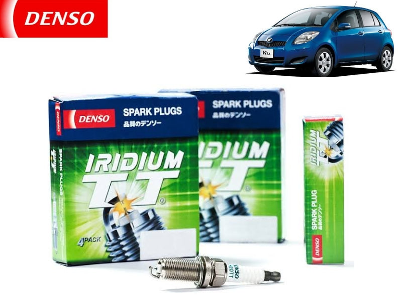 Toyota Vitz 2005-2010 Iridium TT Spark Plug Made In Japan 3 Pieces