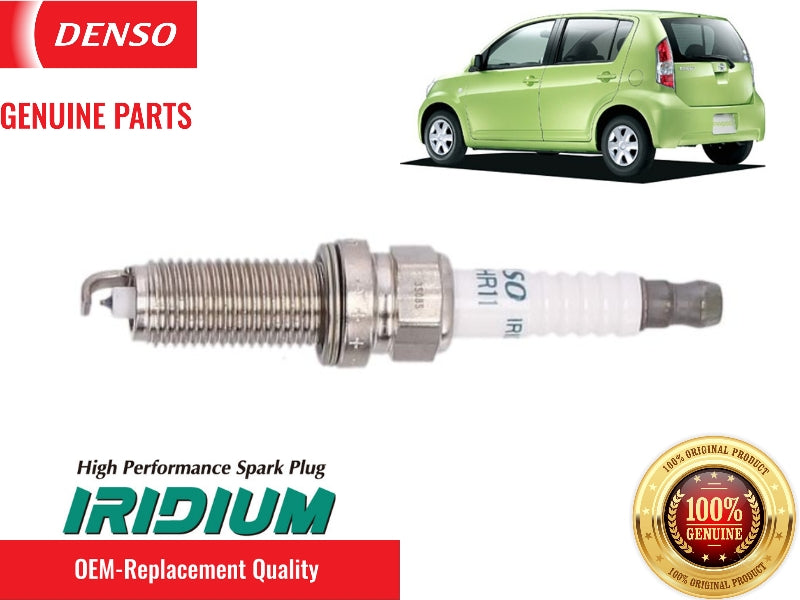 Toyota Passo 2004-2010 Iridium Spark Plugs 3 Pieces