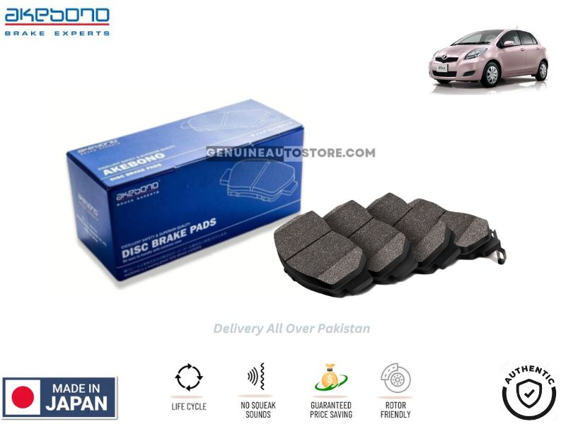 Toyota Vitz 2005-2010 - Front Brake Pads - Akebono