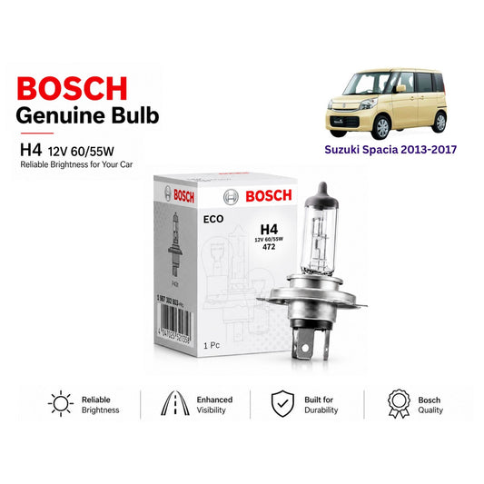 Suzuki Spacia 2013-2017 Headlight Bulb Bosch in Pakistan 
