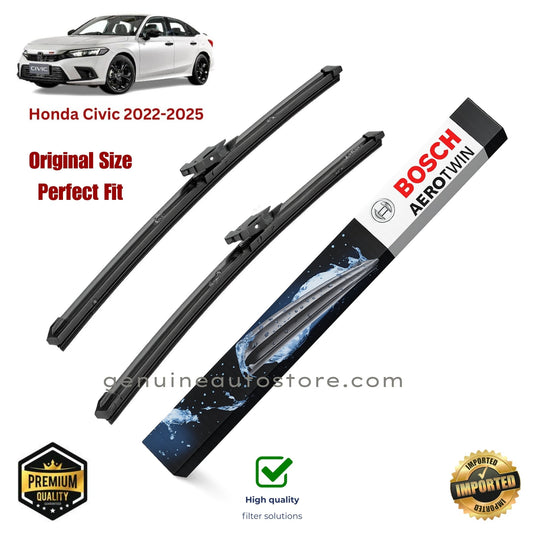 CIVIC 2022-2025 BOSCH WIPER BLADE SET 2 PIECES