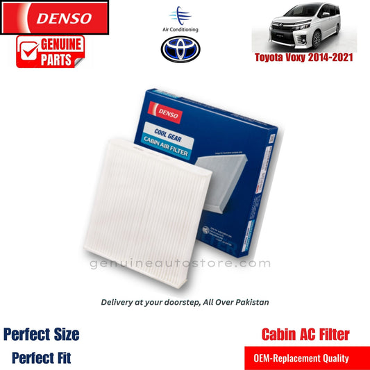 Toyota Voxy 2014-2021 Denso Genuine Cabin Ac Filter in Pakistan. 100% Genuine, Reliable, Best Price, Cash on Delivery Available   