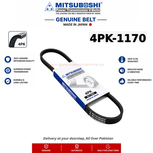Buy 4PK-1170 Belt Made in Japan - MITSUBOSHI in Pakistan at best price