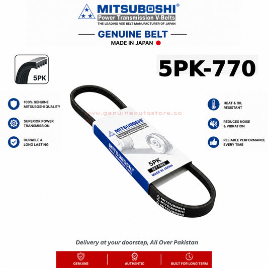 Buy 5PK-770 Belt Made in Japan - MITSUBOSHI in Pakistan at best price