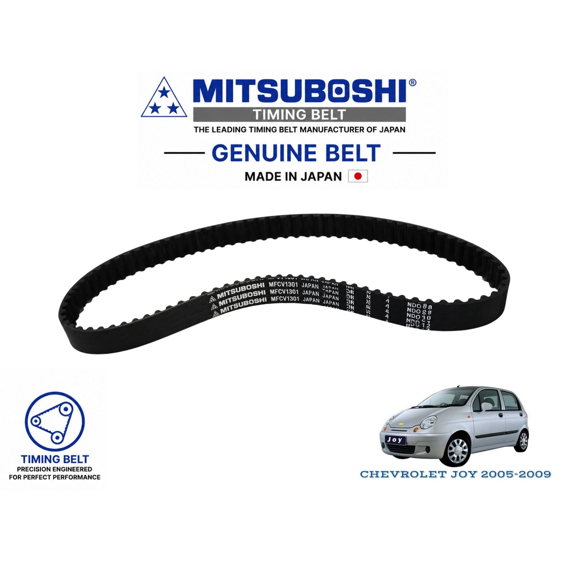 Buy CHEVROLET JOY 2005-2009 Timing Belt Japan - Mitsuboshi in Pakistan