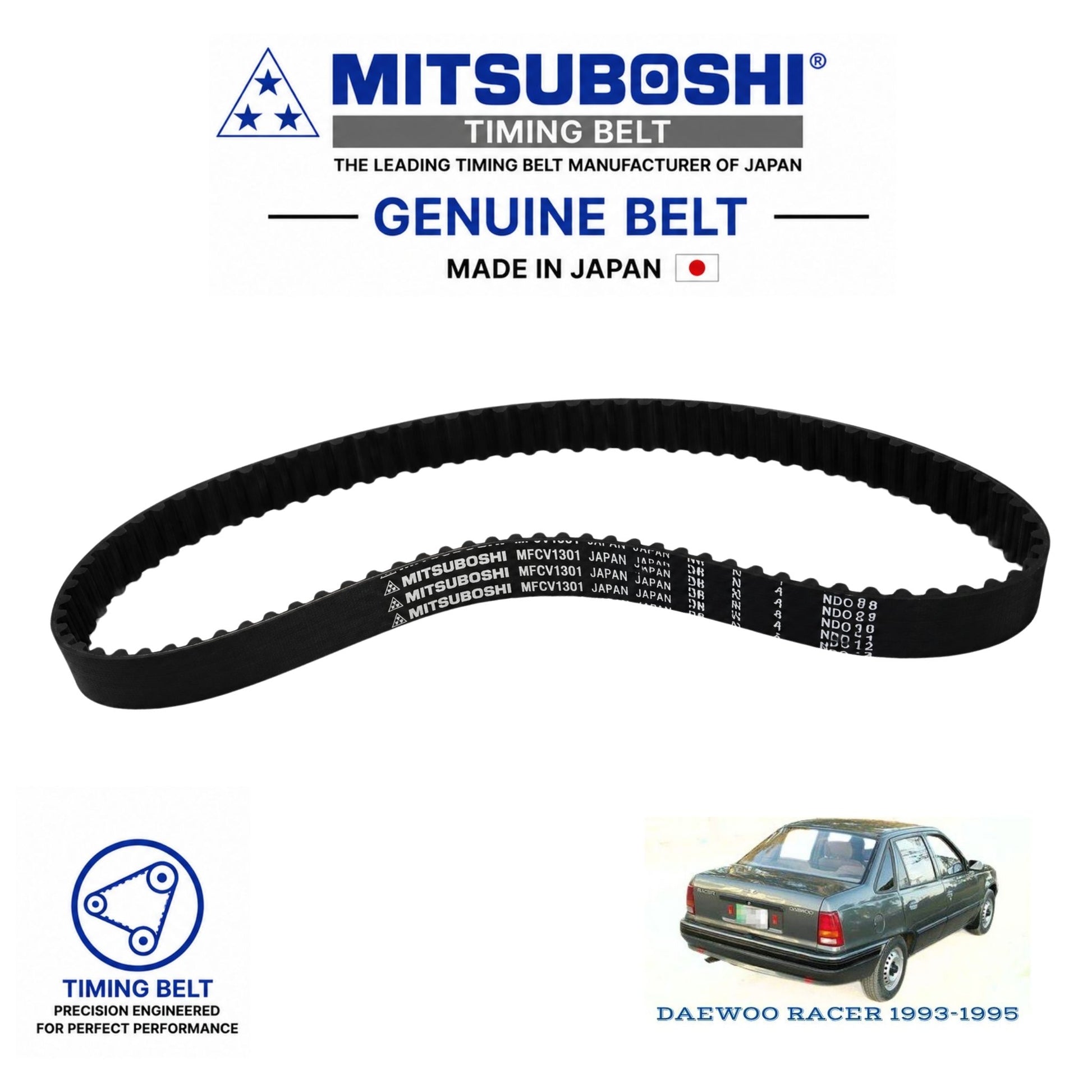 Buy DAEWOO RACER 1993-1995 Timing Belt Japan - Mitsuboshi in Pakistan