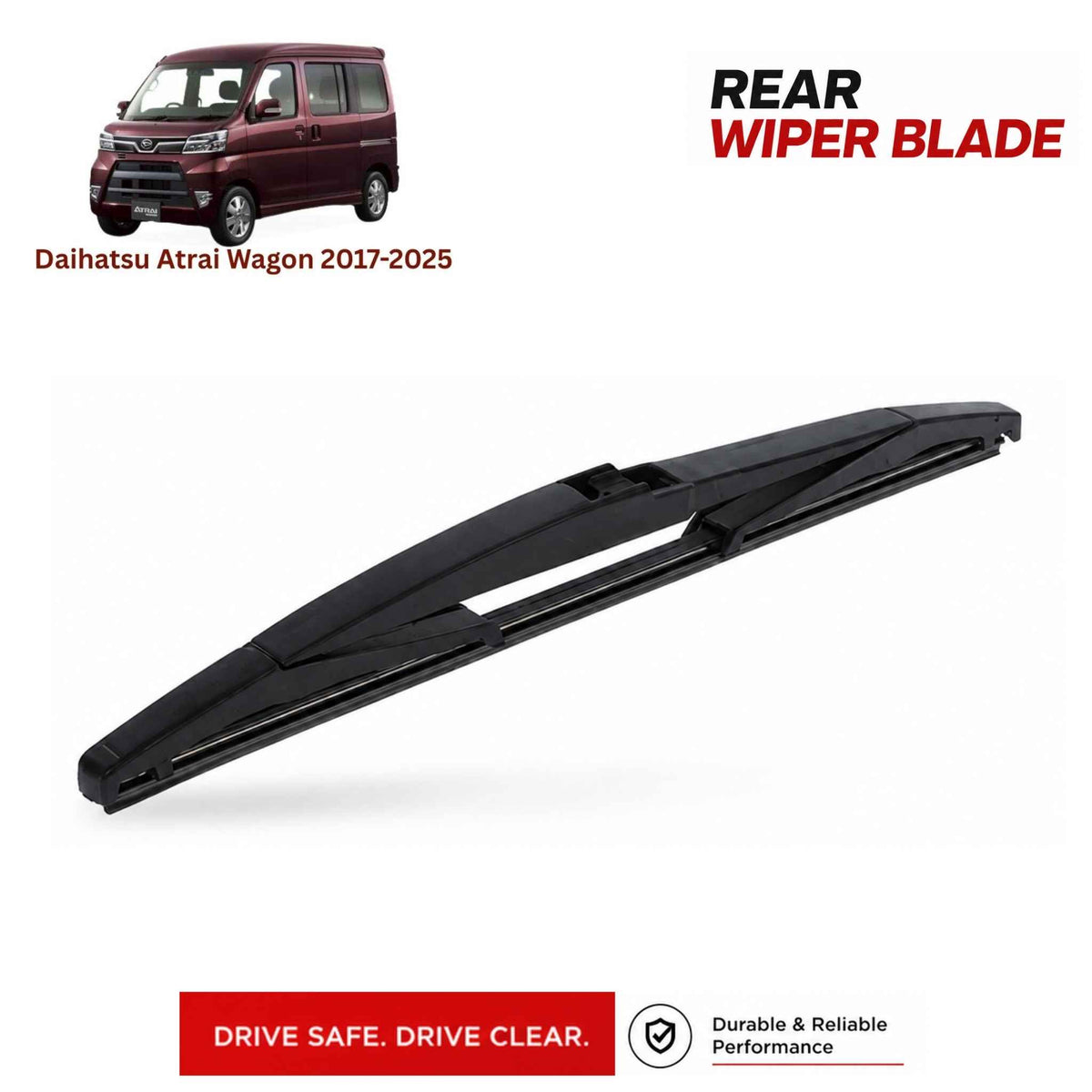 Buy Daihatsu Atari Wagon 2017-2025 Rear Wiper Blade in Pakistan at best Price