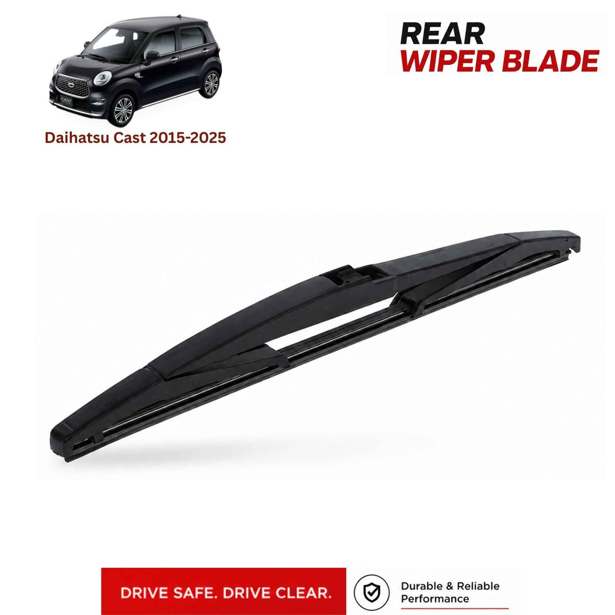 Buy Daihatsu Cast 2015-2025 Rear Wiper Blade in Pakistan at best Price