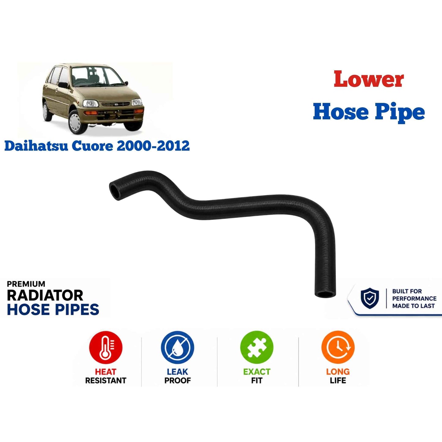 Buy Daihatsu Cuore 2000-2012 Lower Hose Pipe in Pakistan