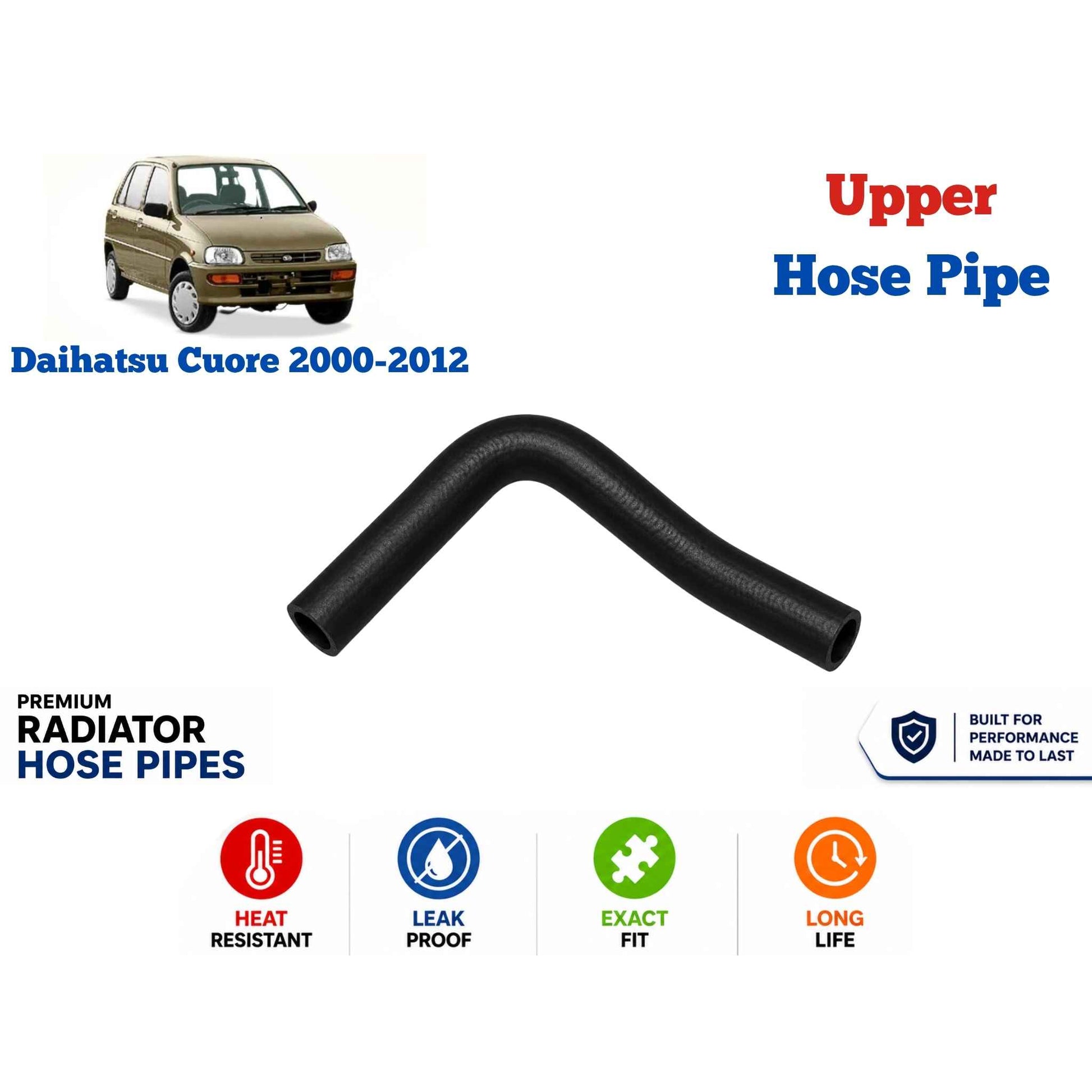 Buy Daihatsu Cuore 2000-2012 Upper Hose Pipe in Pakistan