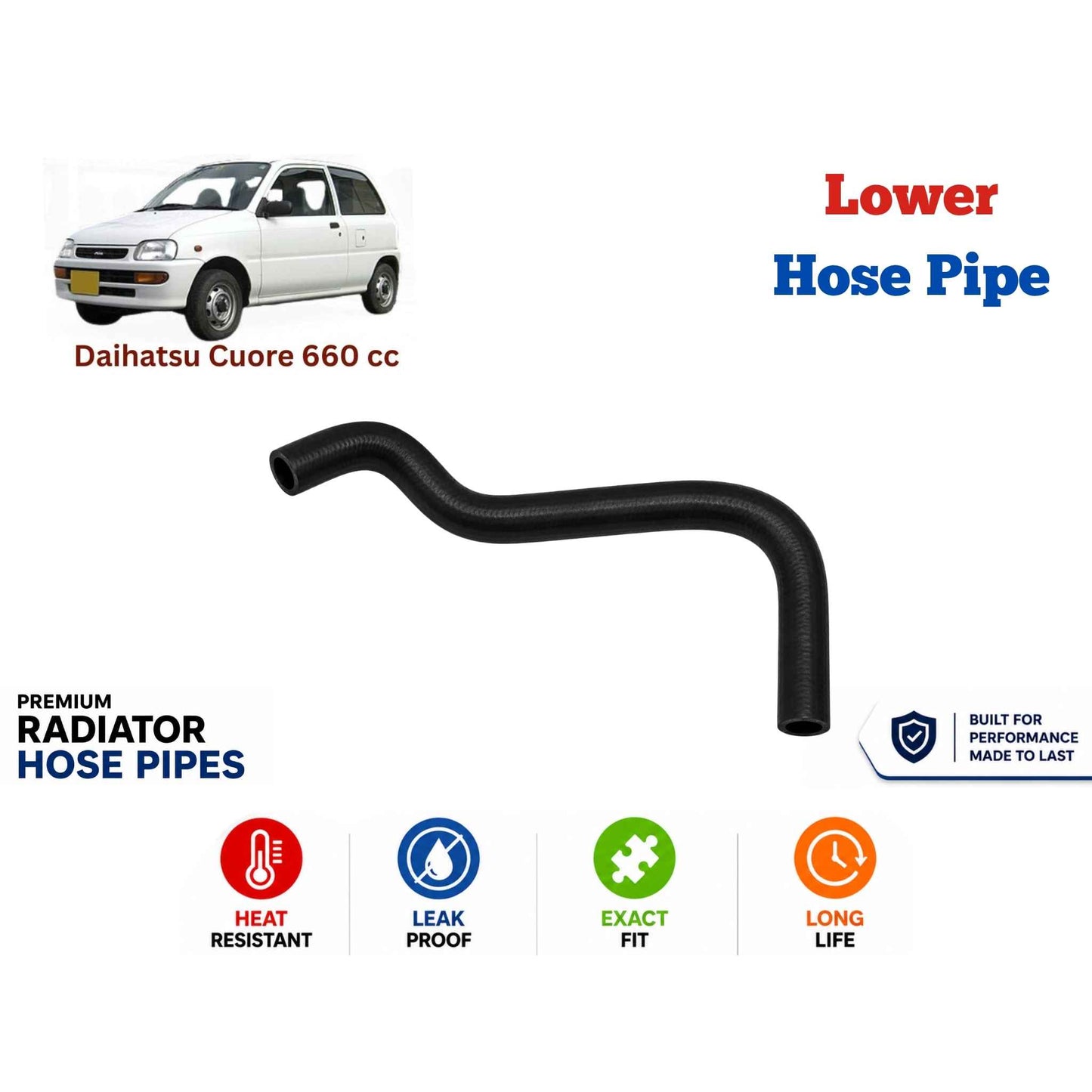 Buy Daihatsu Cuore 660 cc Lower Hose Pipe in Pakistan