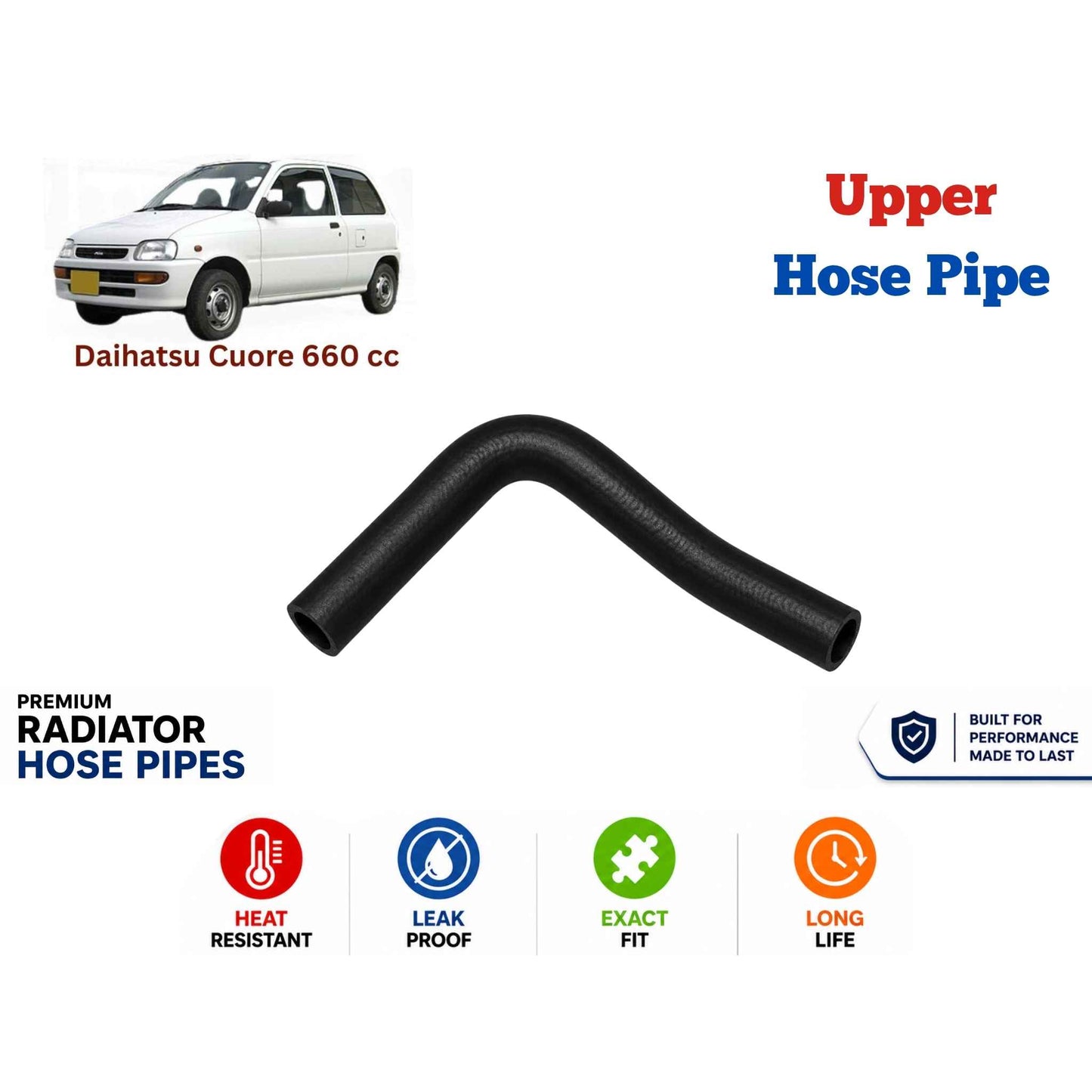 Buy Daihatsu Cuore 660 cc Upper Hose Pipe in Pakistan