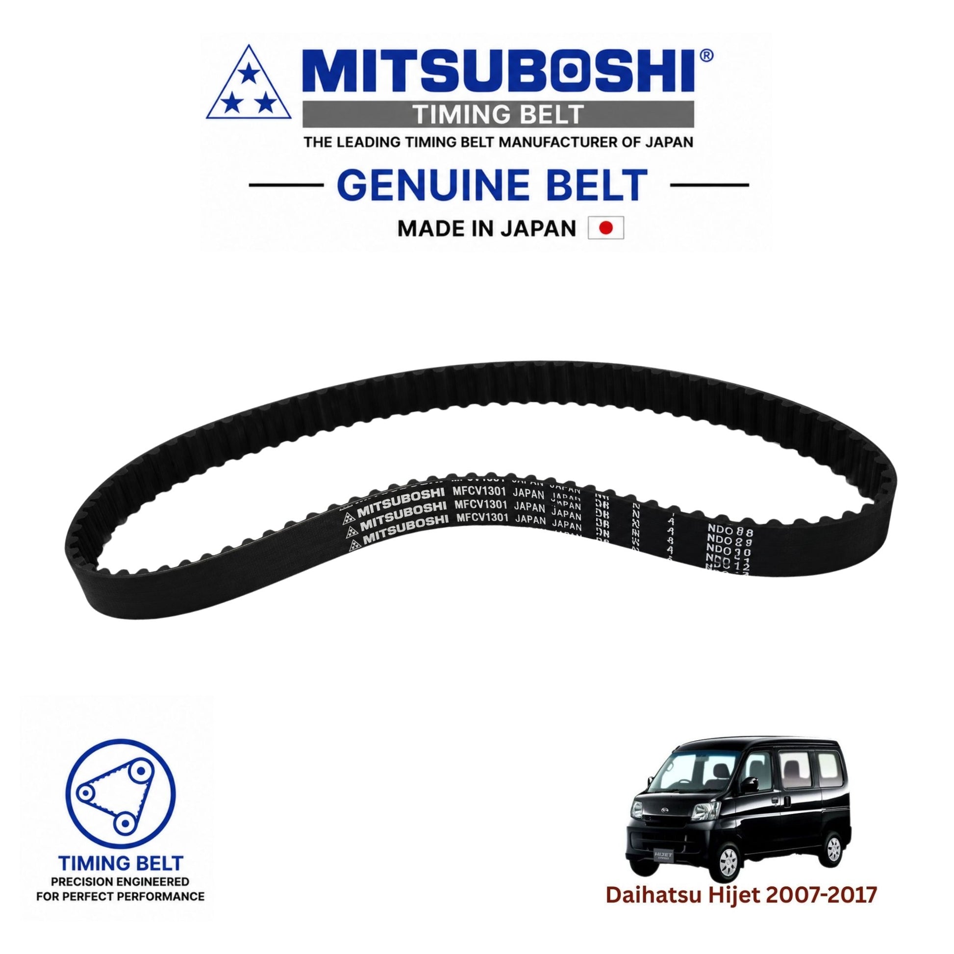 Buy Daihatsu Hijet 2007-2017 Timing Belt Japan - Mitsuboshi in Pakistan