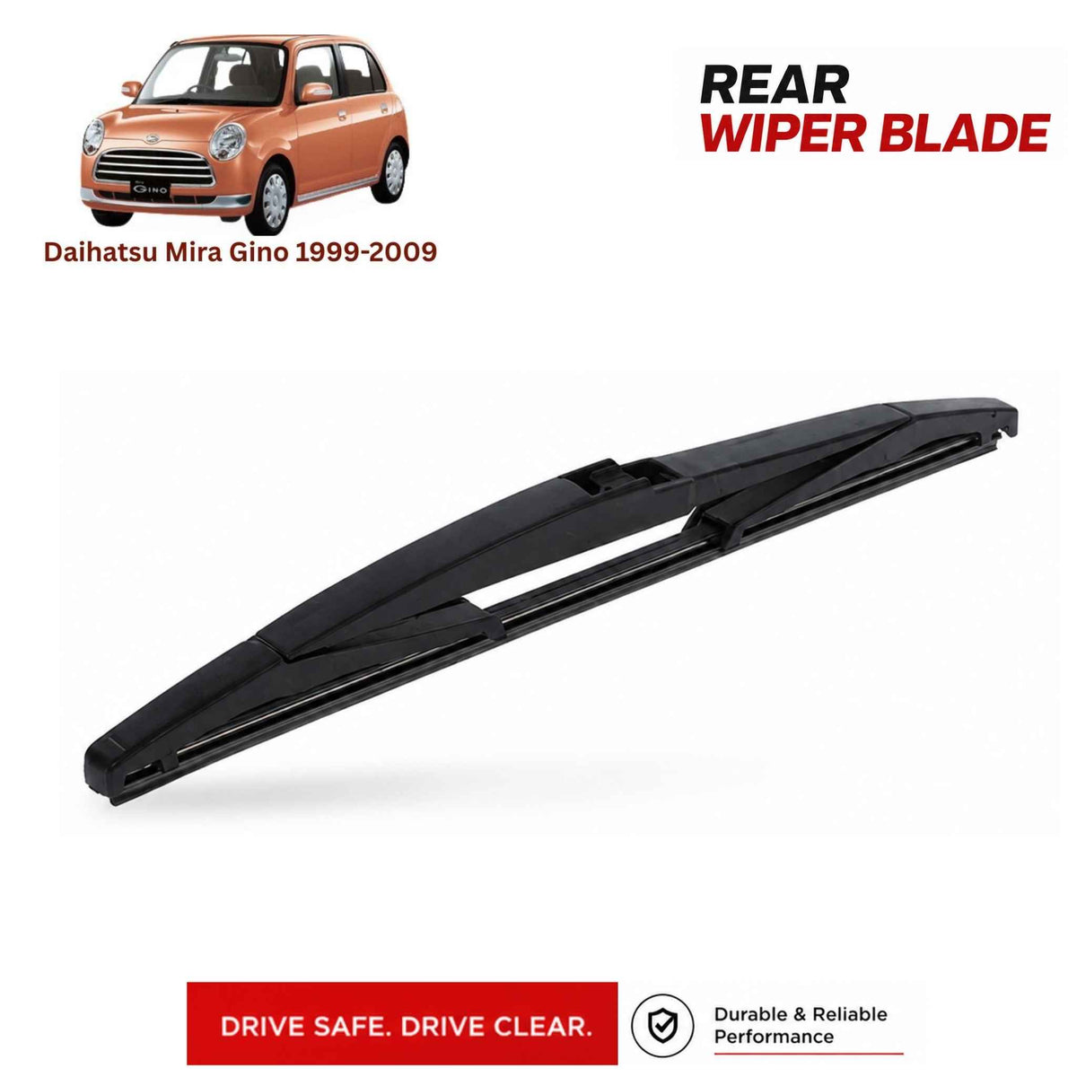 Buy Daihatsu Mira Gino 1999-2009 Rear Wiper Blade in Pakistan at best Price