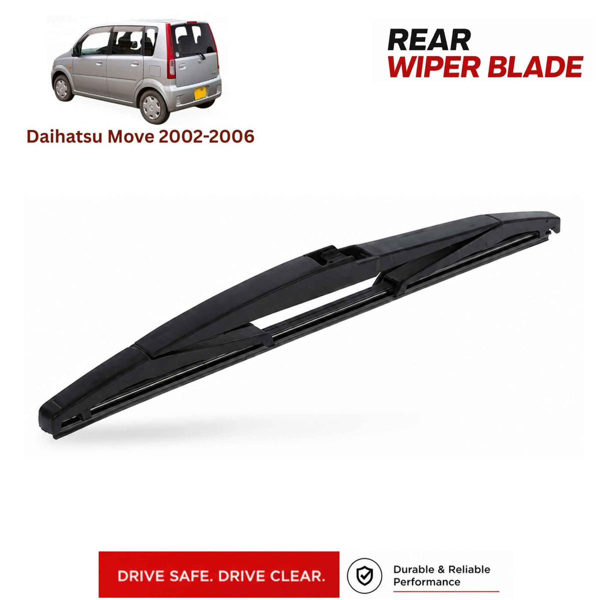 Buy Daihatsu Move 2002-2006 Rear Wiper Blade in Pakistan at best Price