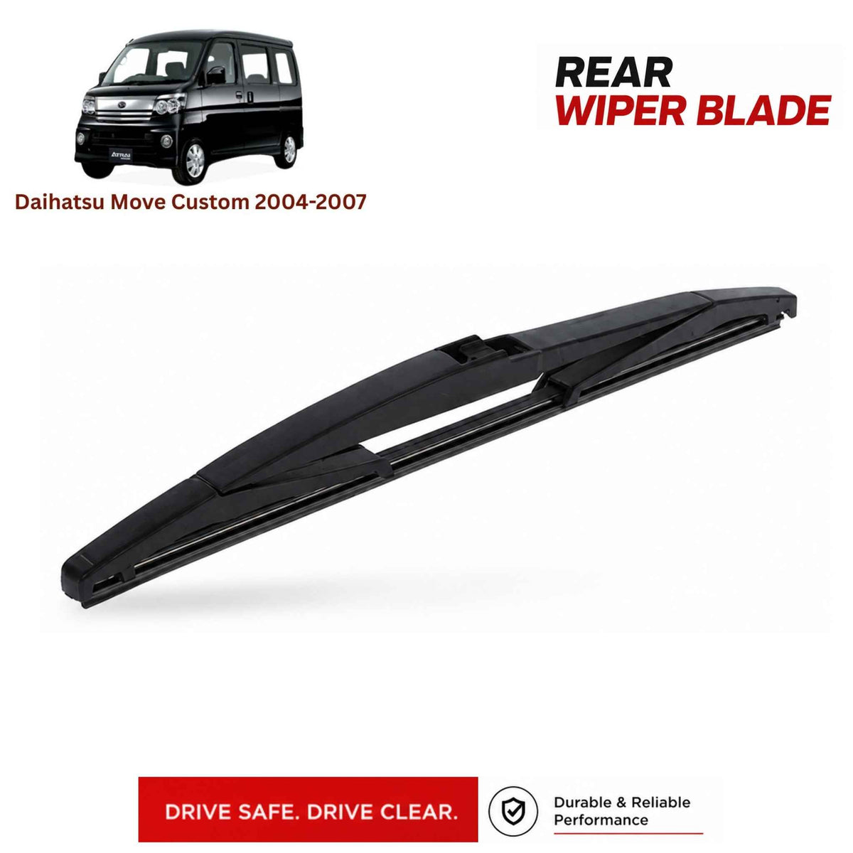 Buy Daihatsu Move Custom 2004-2007 Rear Wiper Blade in Pakistan at best Price