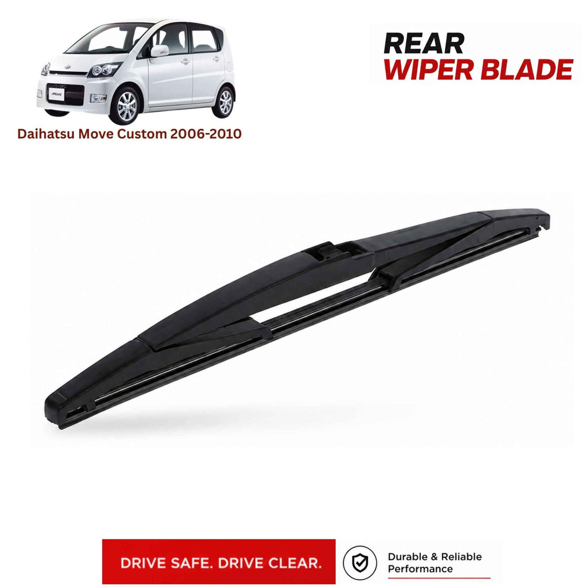 Buy Daihatsu Move Custom 2006-2010 Rear Wiper Blade in Pakistan at best Price