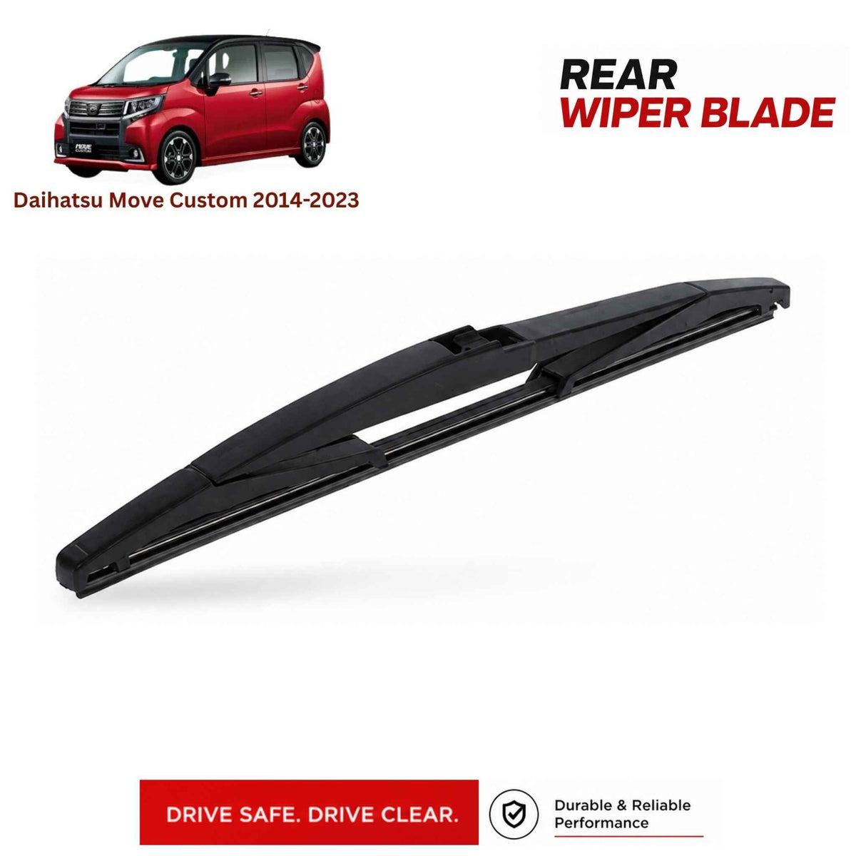 Buy Daihatsu Move Custom 2014-2023 Rear Wiper Blade in Pakistan at best Price