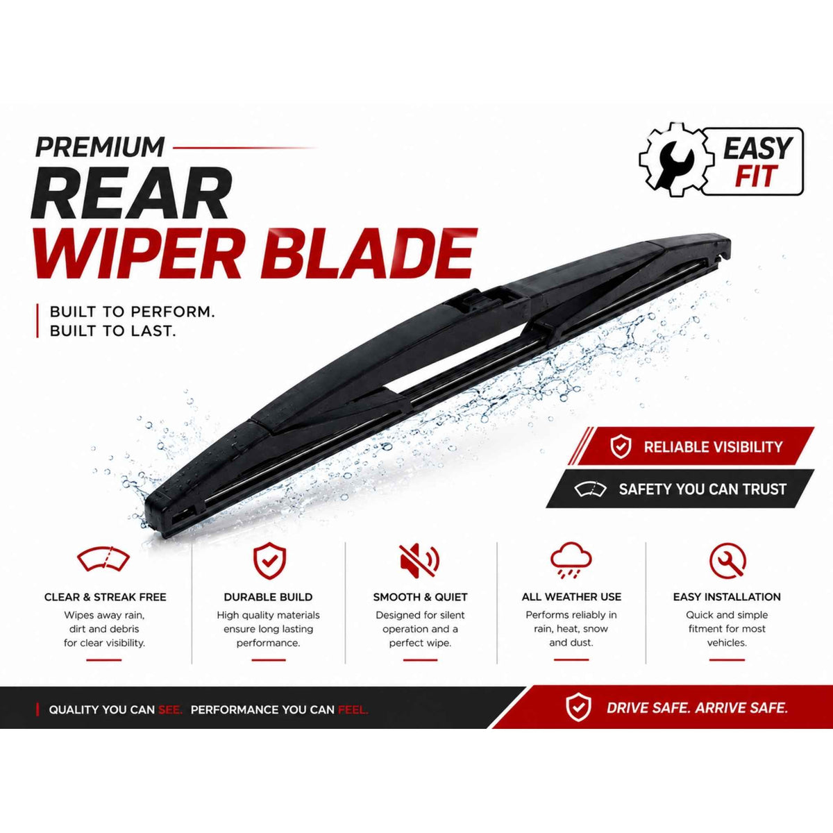 Buy Daihatsu Rocky 2019-2025 Rear Wiper Blade in Pakistan at best Price