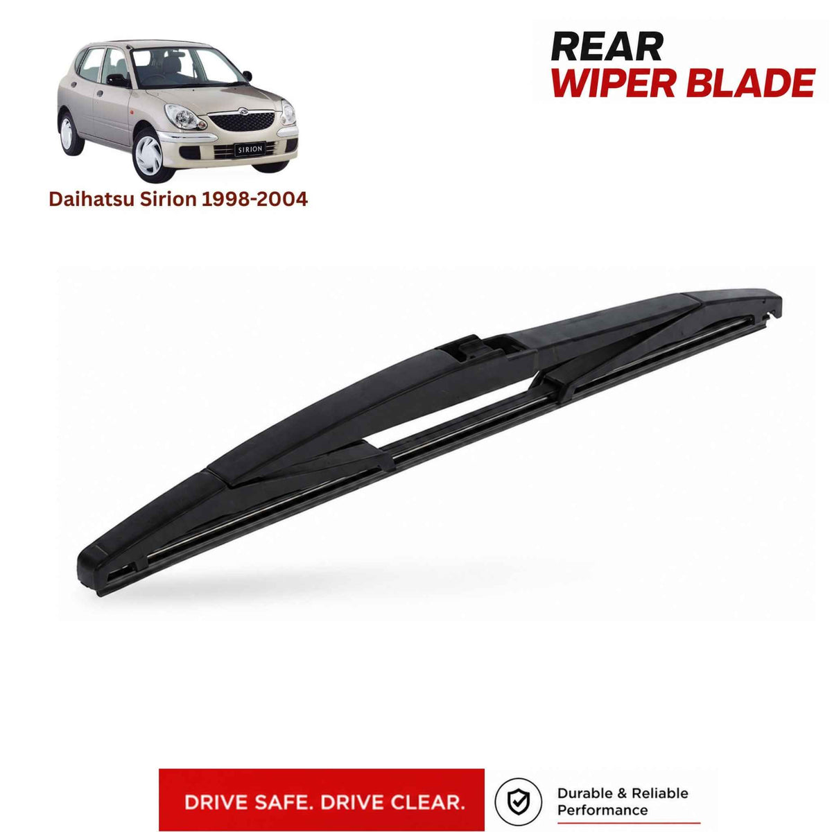 Buy Daihatsu Sirion 1998-2004 Rear Wiper Blade in Pakistan at best Price