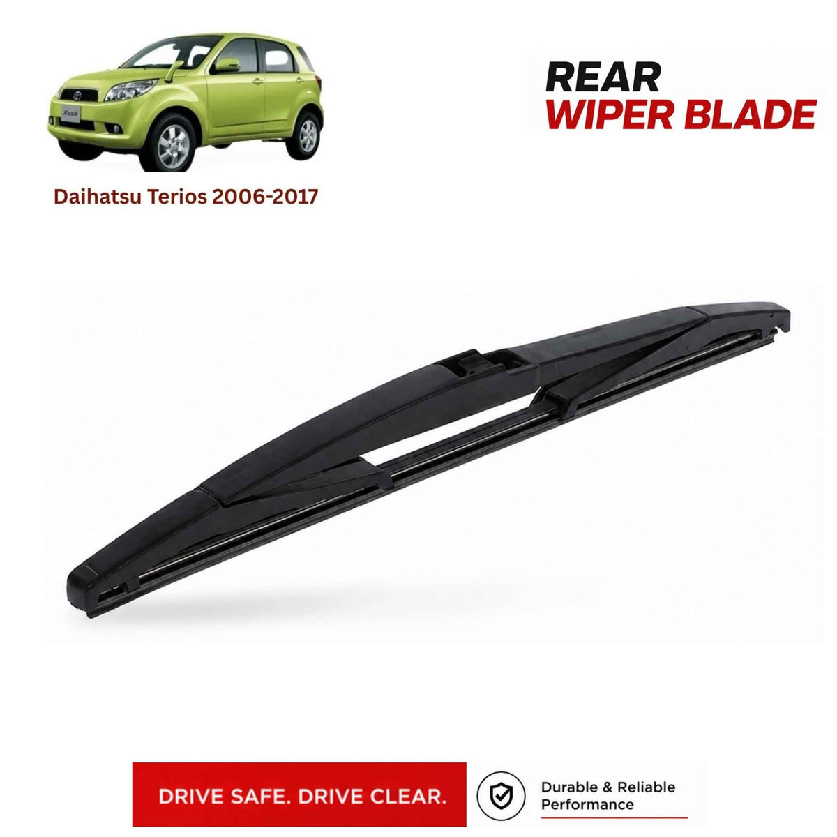 Buy Daihatsu Terios 2006-2017 Rear Wiper Blade in Pakistan at best Price